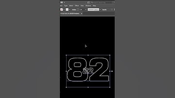 ANYONE CAN DO THIS Text Effect in Illustrator