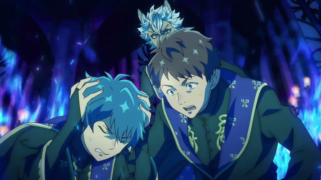 Twisted Wonderland The Animation: orientation ceremony scene