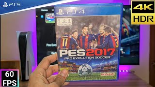 PES 17 in 2022 Nostalgia🥺(PS5 Gameplay) 4K HDR 60FPS screenshot 5