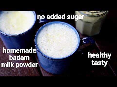 badam-milk-recipe-|-mtr-badam-powder-|-almond-milk-|-almond-milk-powder