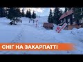 -7 ° и 20 см снега: на Закарпатье рекордное похолодание