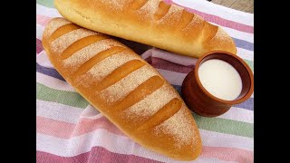 Не покупайте белый хлеб в магазине! Пеките сами! Домашний белый хлеб батон в духовке  Пекарь готовит
