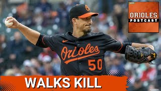 ORIOLES POSTCAST: Charlie Morton, Brandon Young SUNK by walks as O's drop two to Detroit Tigers
