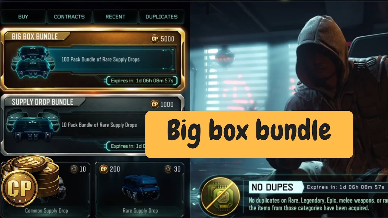 Black ops 3- Big box bundle