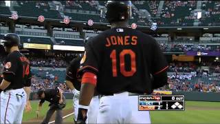 2011/08/12 Hardy's two-run homer