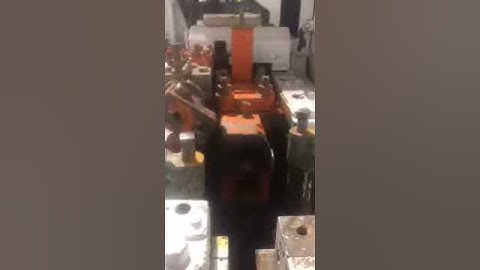 National 1" Upset Forging Machine