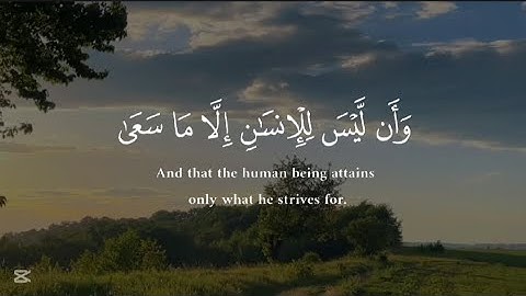 أرح سمعك....صوت جميل 😊💚 تلاوة هادئة تريح القلب والعقل 🫀🎧