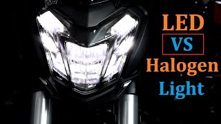 LED Light vs Light - बाइक के कौन सा बेहतर है? || OctaneWheels -