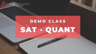 Online Sat Demo Class E-Learning Live Course By Career Specialistz
