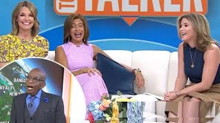 Today’s Al Roker bangs his head against the wall as he blasts Savannah Guthrie, Hoda and Jenna Bush