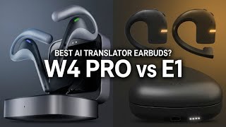 Best AI Translator Earbuds Timekettle W4 Pro vs Vasco E1