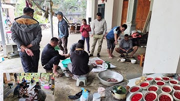 Thịt Dê Núi & Tiết Canh Dê – Giao Lưu Ẩm Thực Tuyên Quang. 