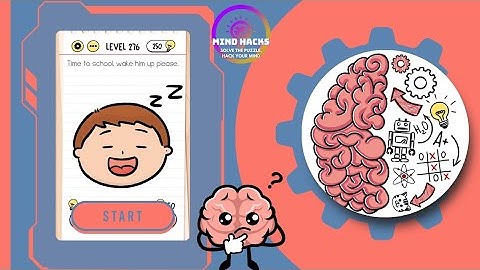 Brain Test: Time to school. wake him up please. | Level 276