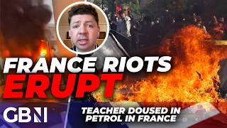 WATCH: France RIOTS ERUPT as schools set ABLAZE and far-left youth arrests soar | LATEST