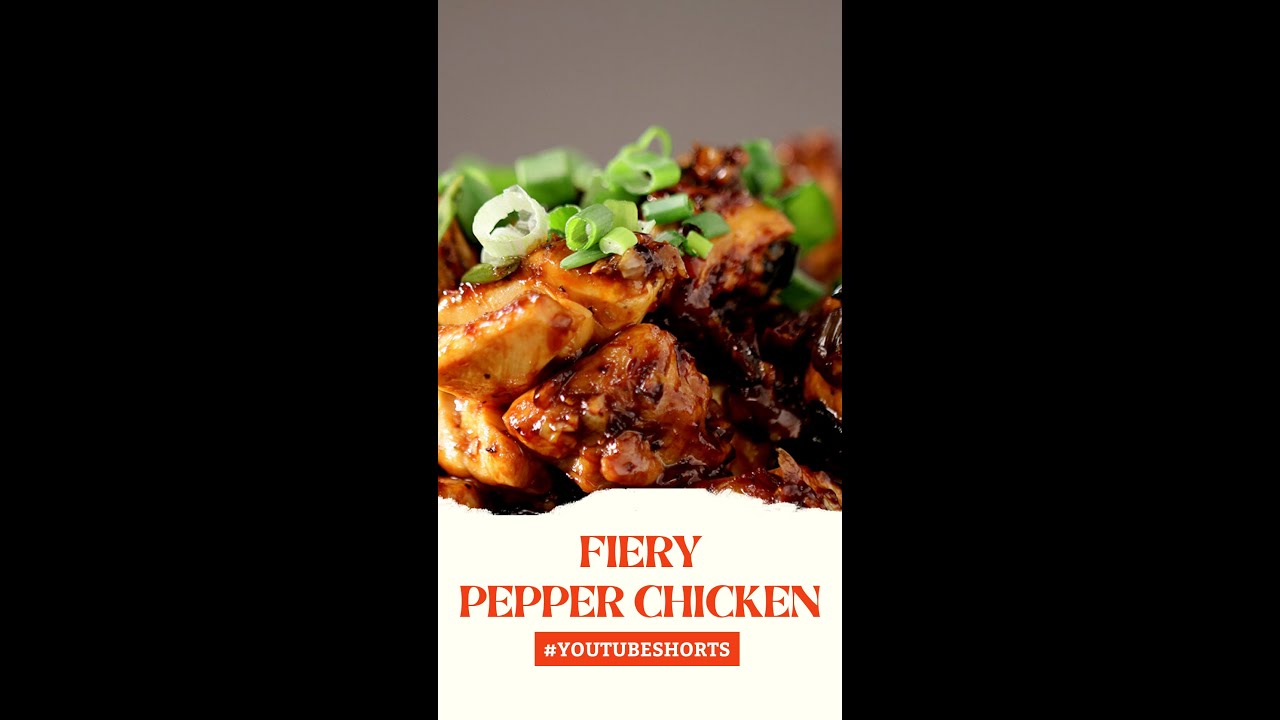 Fiery Pepper Chicken | #Shorts | Sanjeev Kapoor Khazana