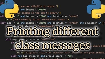 How To Print Different Class Messages in Python: Object-Oriented Programming