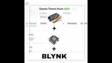 Подключаем датчик температуры и влажности к Blynk (AM2301A + ESP8266 + Blynk)