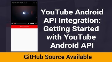 How to integrate Youtube API Library in Android Studio