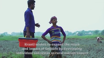 Soilsafe By Kranti Associates | Best Use of Technology in Agriculture 2017