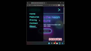 #shorts #viral #coding #programming #javascript #vscode #creativecoding #landingpage #webdesign #tip