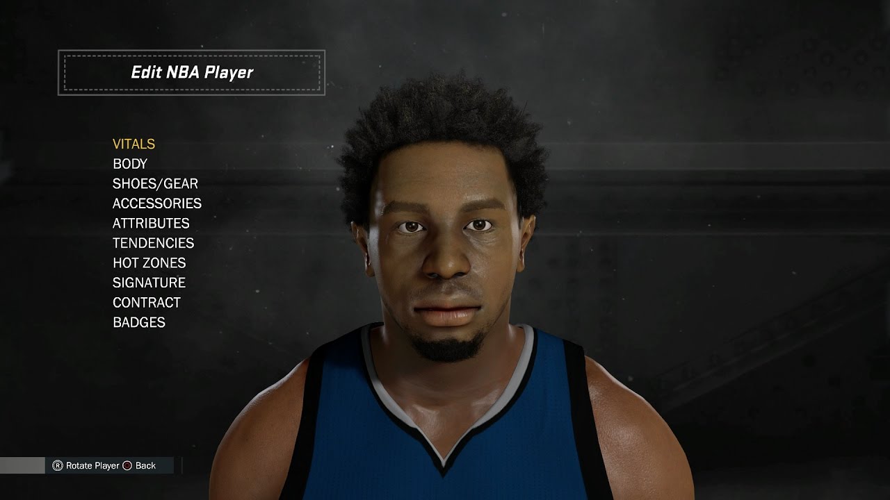 How To Create Andrew Wiggins on NBA 2K17 YouTube