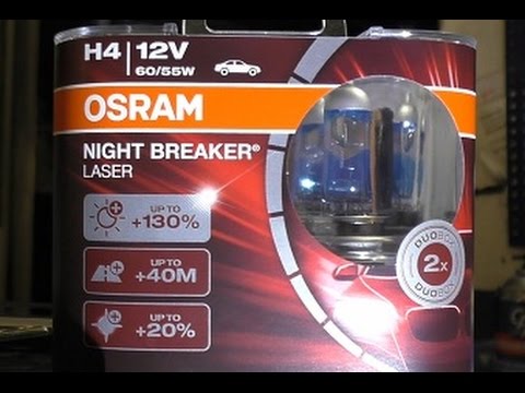 Vlog: Osram Night Breaker Laser H4 Test 