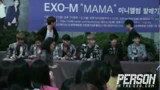 [120511] Incheon Fan Sign Event Opening EXO-M ver.