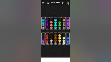 Ball Sort   Level 4375