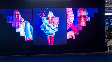 irregular shape LED display