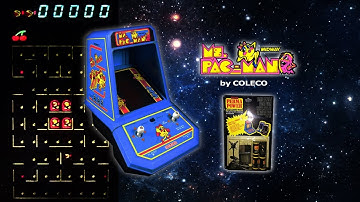 Ms Pac-man Coleco Tabletop Game