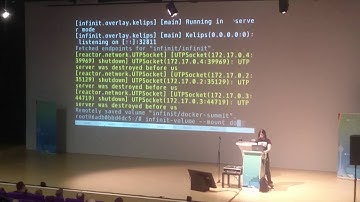 Persistent storage for Docker, using infinit cluster, demo