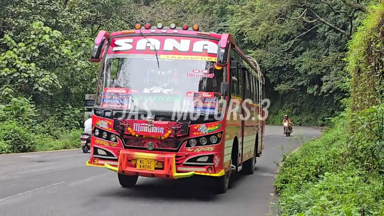 Sana bus entry at wayanad churam ❤️