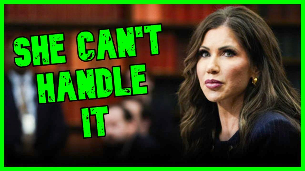 WATCH: Kristi Noem CRUMBLES Spectacularly Under Minimal Pressure | The Kyle Kulinski Show
