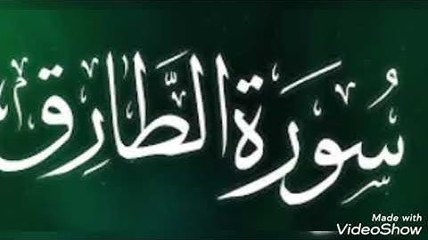 سورة الطارق بصوت الشيخ أبو أنس شمس الدين
