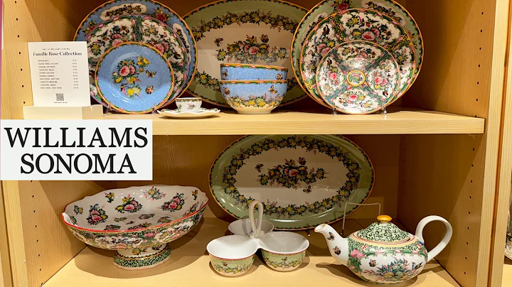💐 WILLIAMS SONOMA SPRING STORE TOUR 🍋 NEW TABLEWARE & KITCHEN!