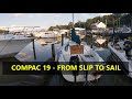 Rigging Compac-19 from Slip to Sailing - Two Sons Sailing Ep 18