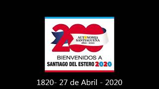Bicentenario de Santiago del Estero, alumnos de 3° y 5°del Colegio secundario de chaupi pozo