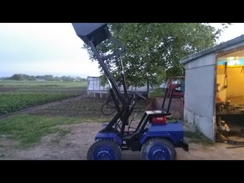 Мини погрузчик "Бурлак". Часть 3.