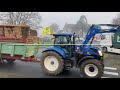  vienne  les convois agricoles roulent vers poitiers