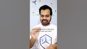 Which Selenium Locator is best and Why? | SoftwaretestingbyMKT Questions and Answer | Selenium Java