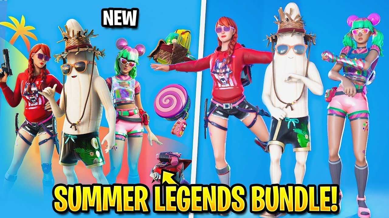 *New* Upcoming Fortnite Bundles Showcased (Summer Legends,Fortnite Classics)