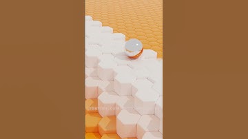 Satisfying Rolling Ball Animation (Blender)