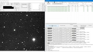 Stacking asteroid images with the ASTAP program