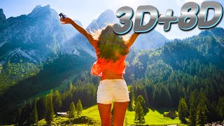 HAPPY DAY! 3D+8D Beautiful music for Relaxation, Meditation and Sleep. Live sound of nature