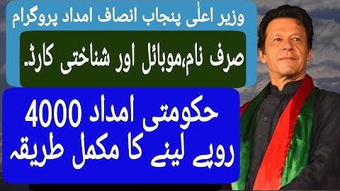 How to apply in insaf imdad program | Insaf imdad Program online Registration