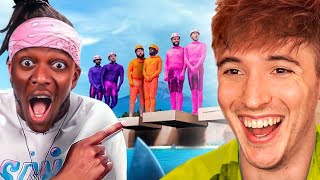 REACTING TO SIDEMEN EXTREME JAPANESE GAMESHOWS!