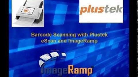 Plustek eScan A150 and ImageRamp Barcode Scanning
