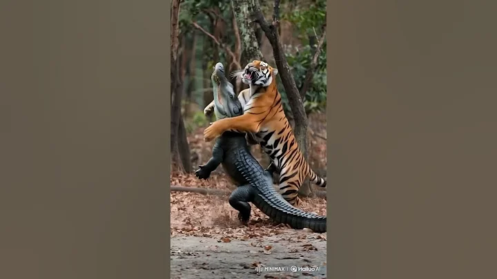 #tiger #crocodile #wildlife #animalworld #viralvideo #shorts #shortvideo #funny #naturelover #animal