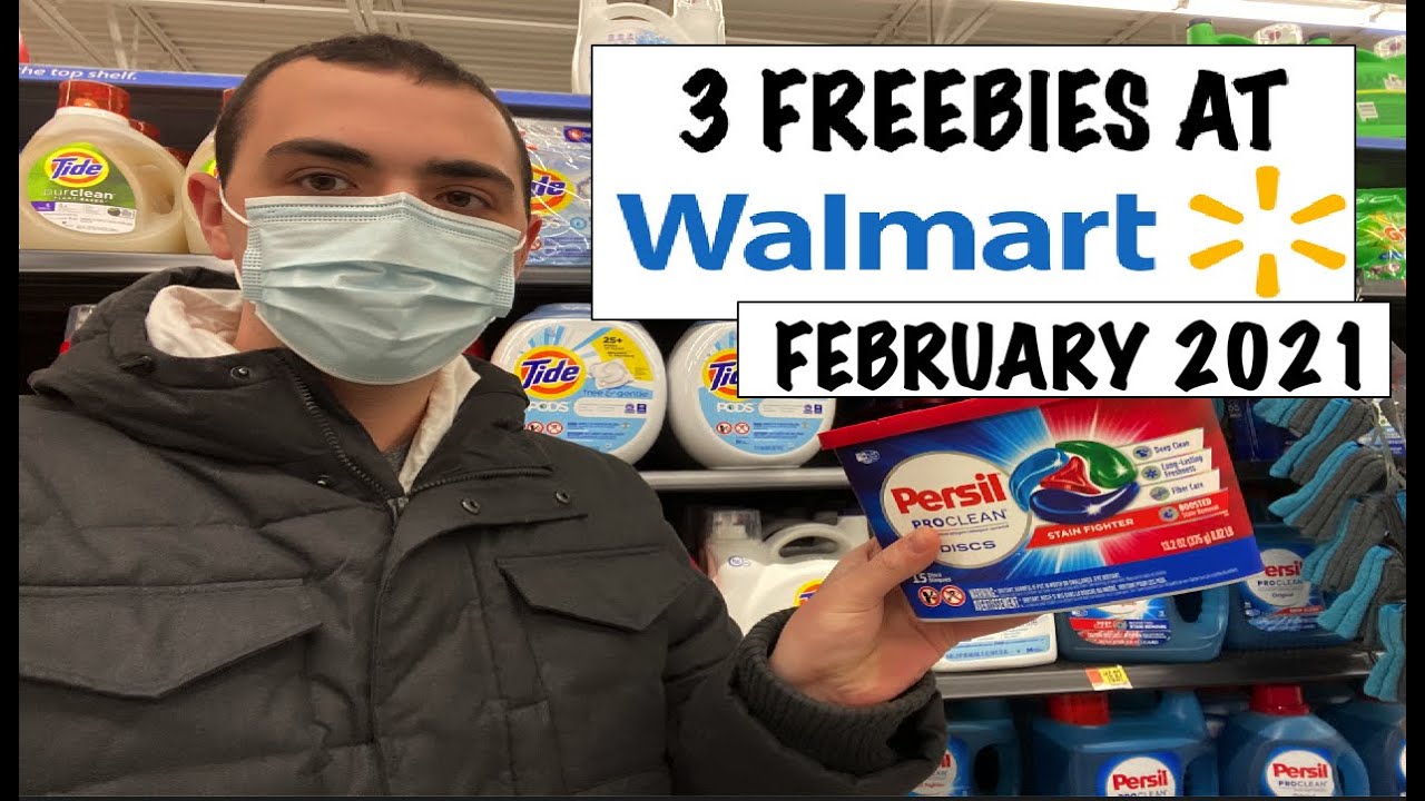 3 FREEBIES AT WALMART! FEBRUARY 2021 YouTube