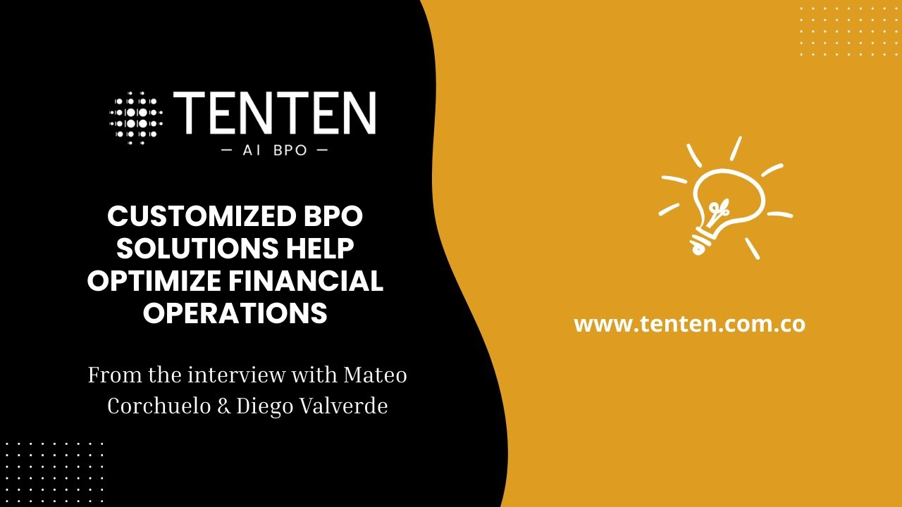 Customized BPO solutions help optimize financial operations